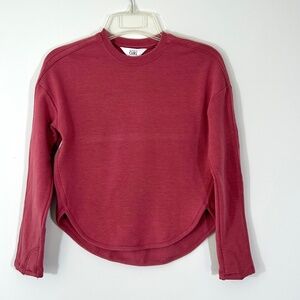 Athleta Girl Long Sleeve Fleece Top Size 7